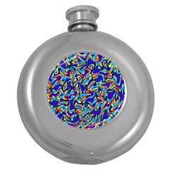 Ml-c6-1 Round Hip Flask (5 Oz) by ArtworkByPatrick