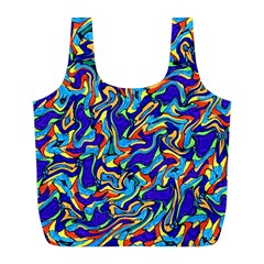 Ml-c6-1 Full Print Recycle Bag (l) by ArtworkByPatrick