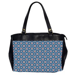 Geometric Tile Oversize Office Handbag (2 Sides)