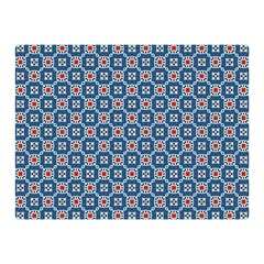 Geometric Tile Double Sided Flano Blanket (mini)  by Mariart