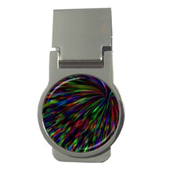 Explosion Fireworks Rainbow Money Clips (round)  by Bajindul