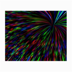 Explosion Fireworks Rainbow Small Glasses Cloth (2 Sides) by Bajindul