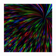 Explosion Fireworks Rainbow Medium Glasses Cloth by Bajindul