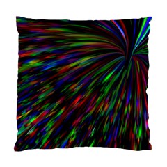 Explosion Fireworks Rainbow Standard Cushion Case (two Sides) by Bajindul