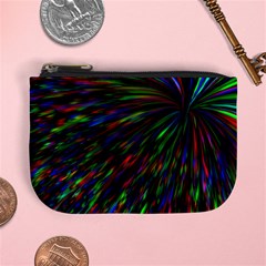 Explosion Fireworks Rainbow Mini Coin Purse by Bajindul