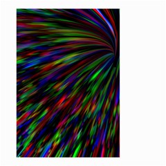 Explosion Fireworks Rainbow Small Garden Flag (two Sides) by Bajindul