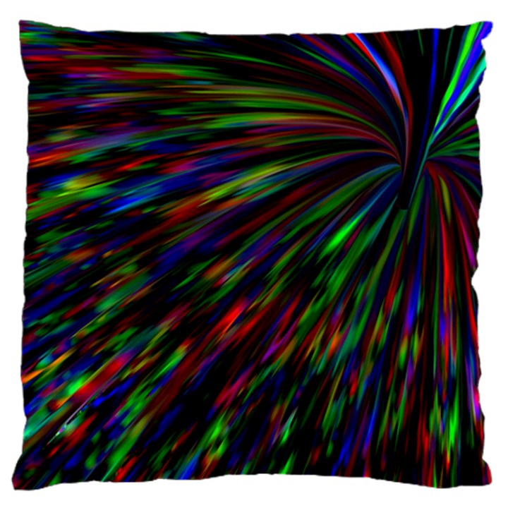 Explosion Fireworks Rainbow Standard Flano Cushion Case (One Side)