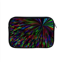 Explosion Fireworks Rainbow Apple Macbook Pro 15  Zipper Case by Bajindul