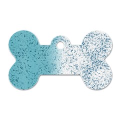 Spetters Stains Paint Dog Tag Bone (two Sides)