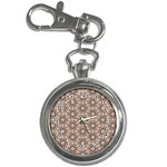 Texture Tissue Seamless Plaid Key Chain Watches Front