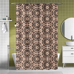 Texture Tissue Seamless Plaid Shower Curtain 48  X 72  (small)  by HermanTelo