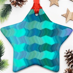 Texture Geometry Star Ornament (two Sides)