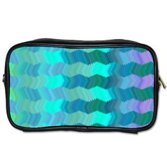 Texture Geometry Toiletries Bag (one Side)