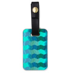 Texture Geometry Luggage Tag (one Side)