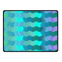 Texture Geometry Double Sided Fleece Blanket (small)  by HermanTelo