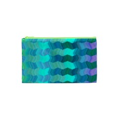 Texture Geometry Cosmetic Bag (xs) by HermanTelo