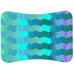 Texture Geometry Velour Seat Head Rest Cushion