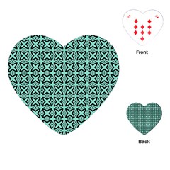 Texture Tissue Seamless Playing Cards Single Design (heart)