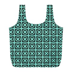 Texture Tissue Seamless Full Print Recycle Bag (l)