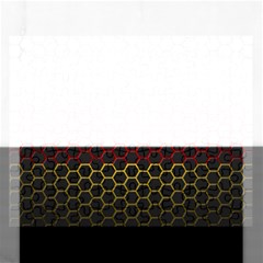 Germany Flag Hexagon Rectangular Jigsaw Puzzl by HermanTelo