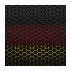 Germany Flag Hexagon Medium Glasses Cloth by HermanTelo