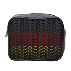 Germany Flag Hexagon Mini Toiletries Bag (two Sides)