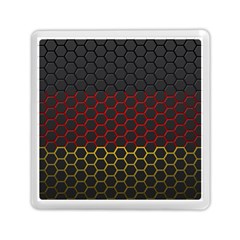 Germany Flag Hexagon Memory Card Reader (square) by HermanTelo