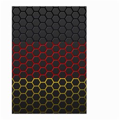 Germany Flag Hexagon Small Garden Flag (two Sides)