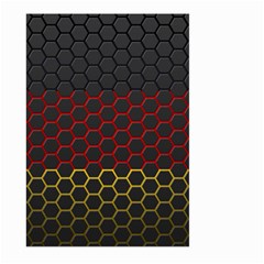 Germany Flag Hexagon Large Garden Flag (two Sides) by HermanTelo