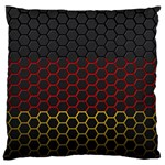 Germany Flag Hexagon Large Flano Cushion Case (One Side) Front