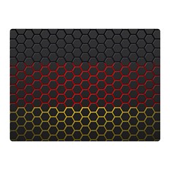 Germany Flag Hexagon Double Sided Flano Blanket (mini) 