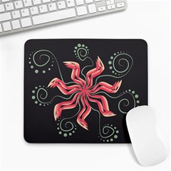 Flower Abstract Large Mousepads