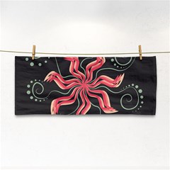 Flower Abstract Hand Towel