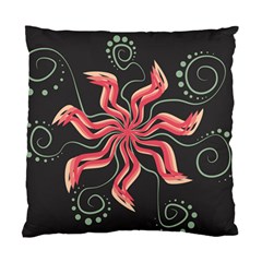 Flower Abstract Standard Cushion Case (one Side)