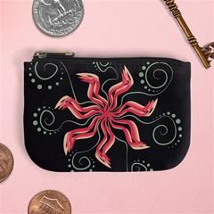 Flower Abstract Mini Coin Purse