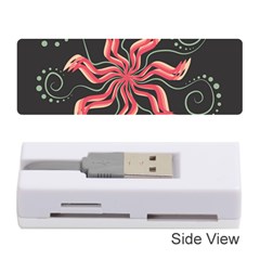 Flower Abstract Memory Card Reader (stick)