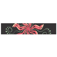 Flower Abstract Small Flano Scarf