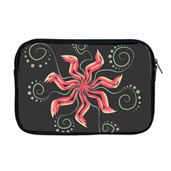 Flower Abstract Apple Macbook Pro 17  Zipper Case