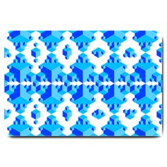 Cubes Abstract Wallpapers Large Doormat 