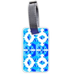 Cubes Abstract Wallpapers Luggage Tag (one Side) by HermanTelo