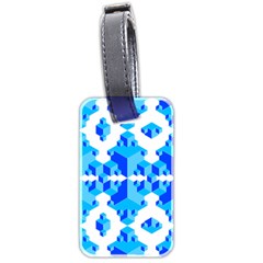 Cubes Abstract Wallpapers Luggage Tag (two Sides) by HermanTelo