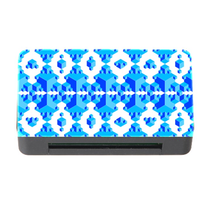 Cubes Abstract Wallpapers Memory Card Reader with CF