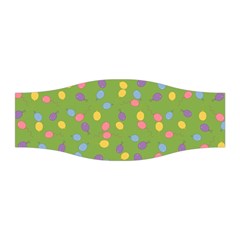 Balloon Grass Party Green Purple Stretchable Headband by HermanTelo