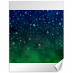 Background Blue Green Stars Night Canvas 18  x 24  17.8 x23.08  Canvas - 1