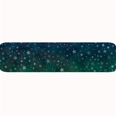 Background Blue Green Stars Night Large Bar Mats