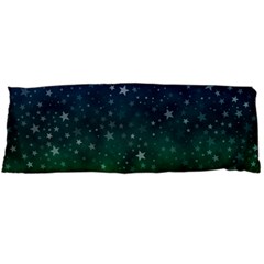 Background Blue Green Stars Night Body Pillow Case (Dakimakura)