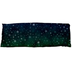 Background Blue Green Stars Night Body Pillow Case Dakimakura (Two Sides)