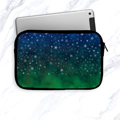 Background Blue Green Stars Night Apple iPad Mini Zipper Cases