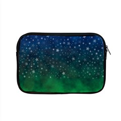 Background Blue Green Stars Night Apple MacBook Pro 15  Zipper Case