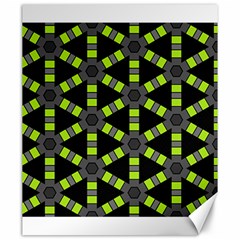 Backgrounds Green Grey Lines Canvas 20  X 24  by HermanTelo